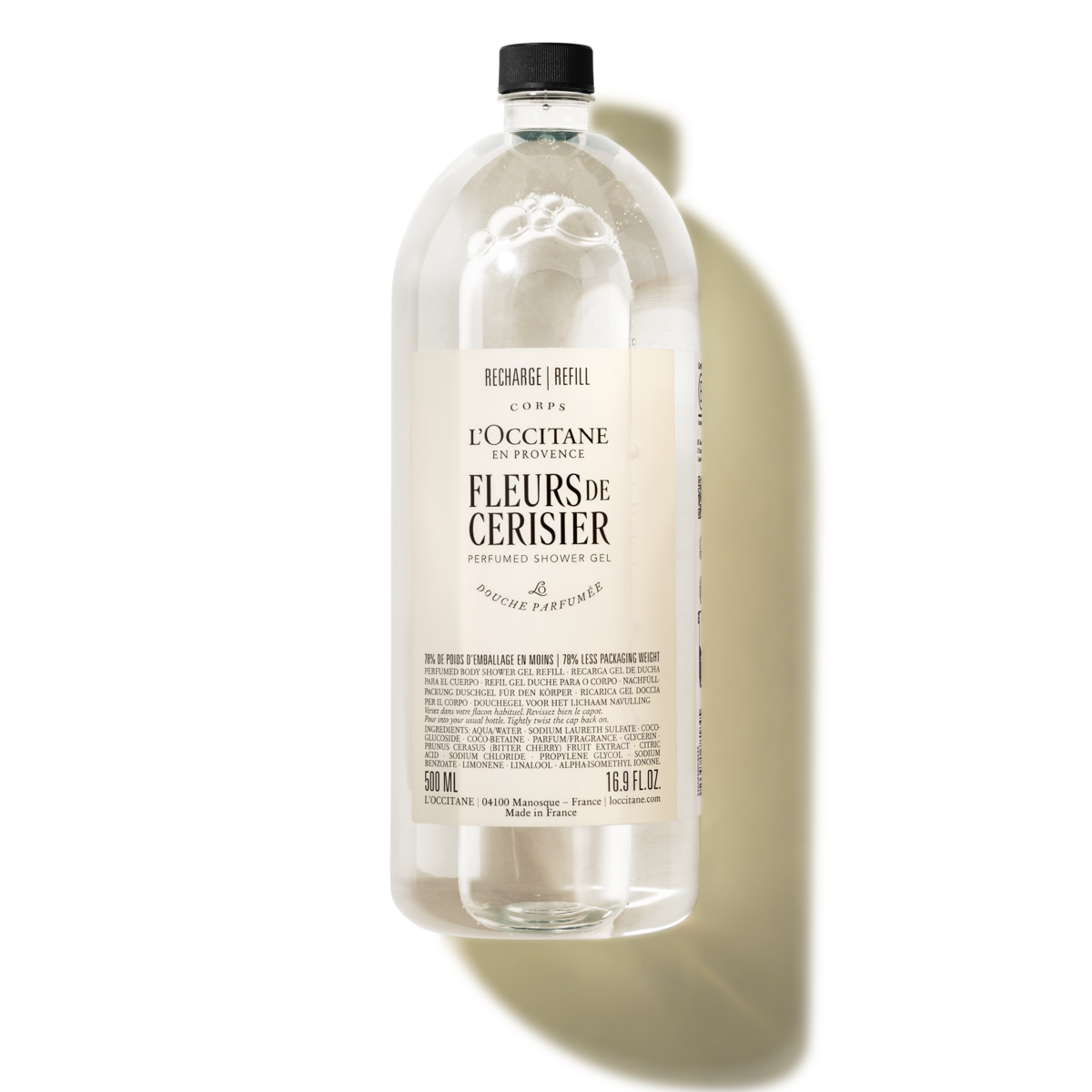 Fleurs de Cerisier parfemski gel za tuširanje - EKO pakovanje za dopunu