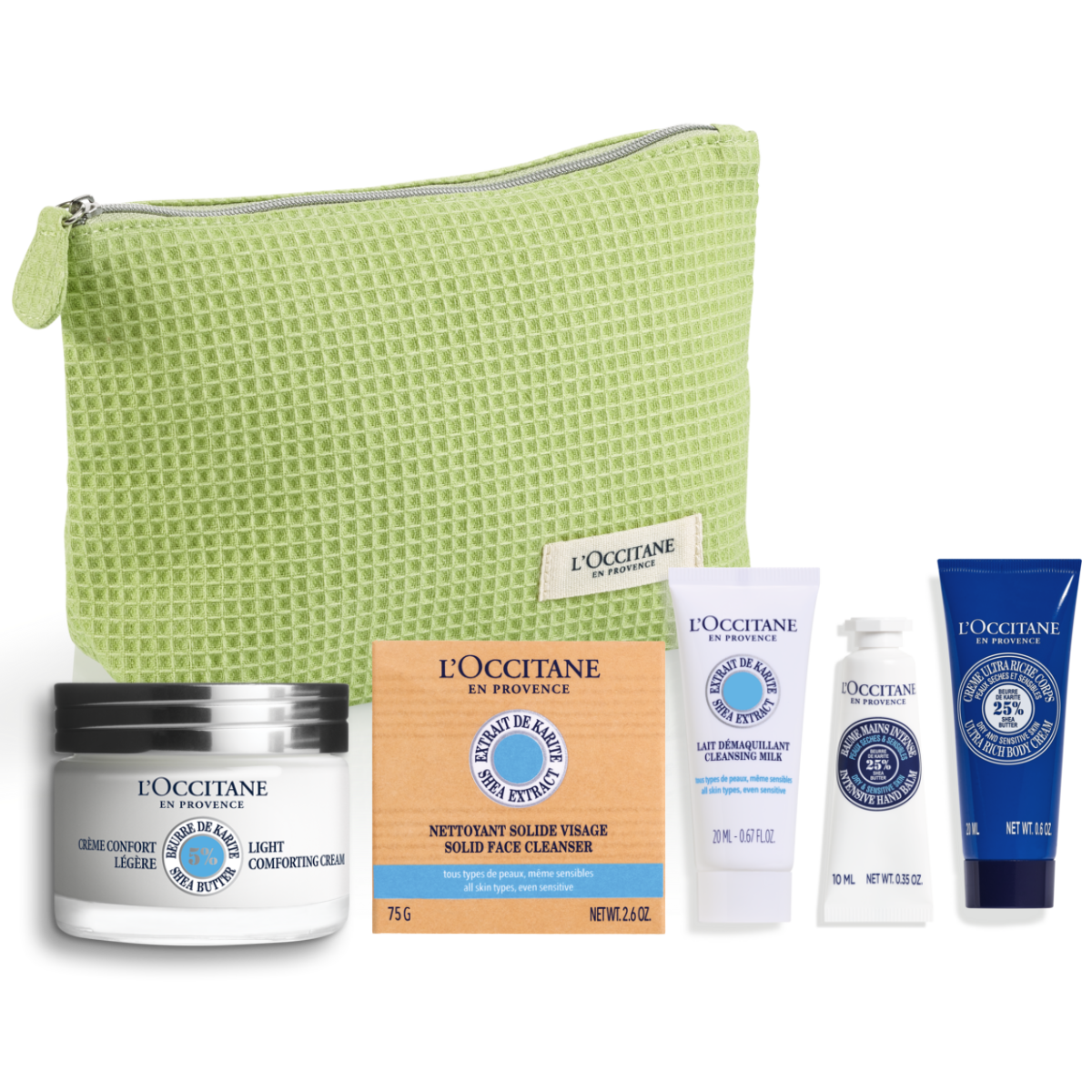 Poklon set za potpunu Šea rutinu nege lica i tela