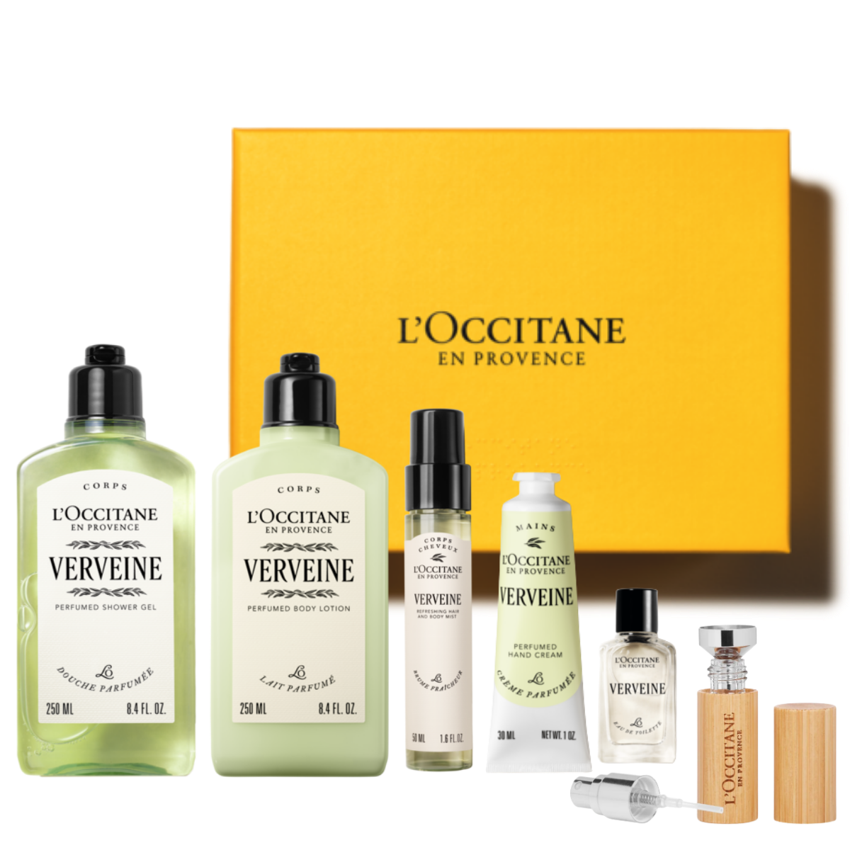 Verveine poklon set – osvežavajući citrusni ritual