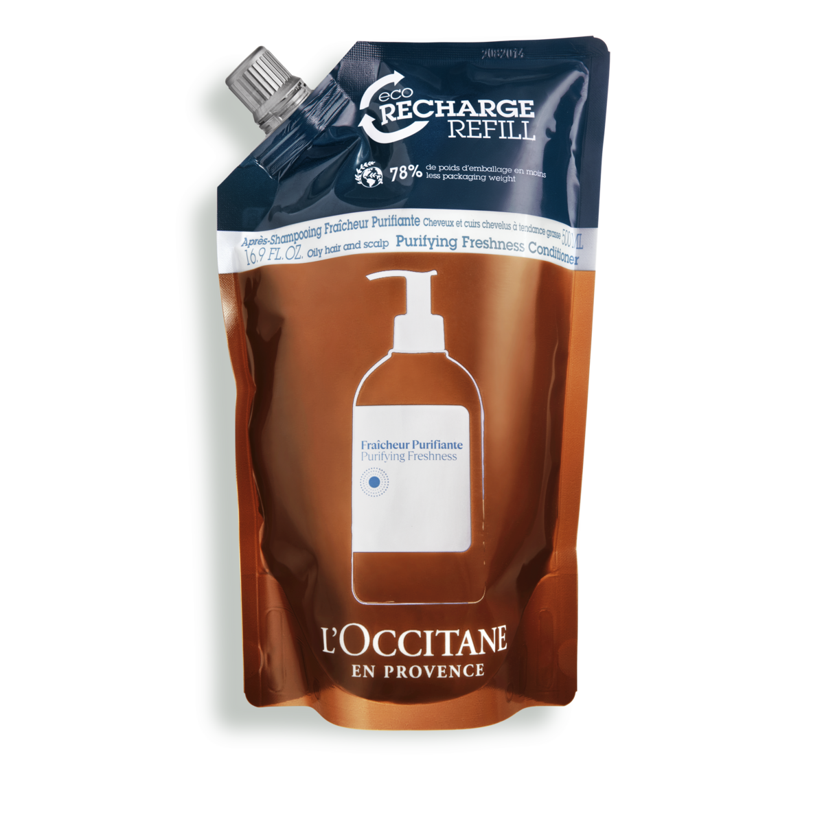 Pročišćavajući balzam za svežinu kose - EKO pakovanje za dopunu