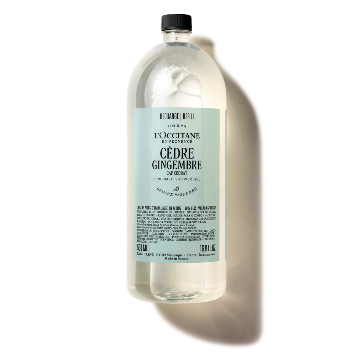 Cèdre Gingembre parfemski gel za tuširanje - refill