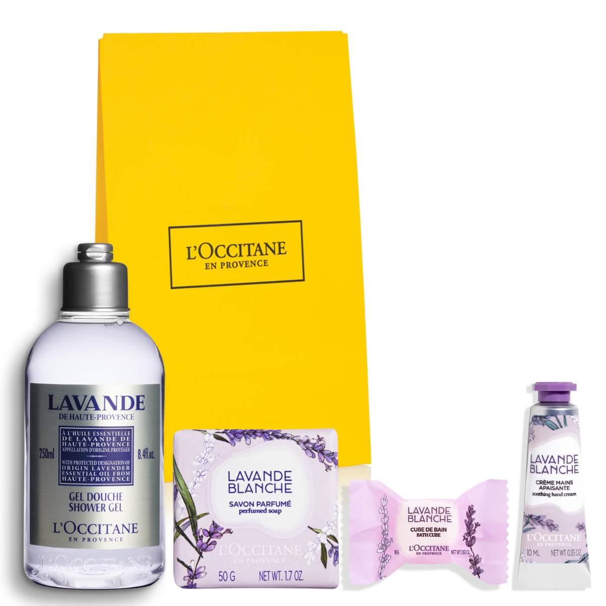 Bela Lavanda Opuštajući Set