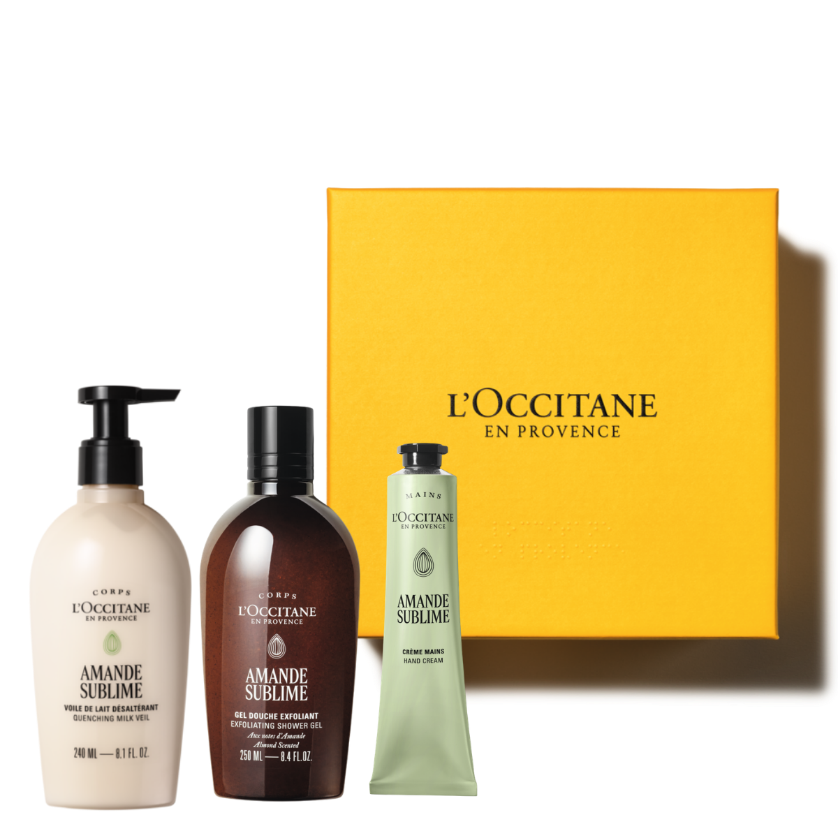 Amande Sublime poklon set – hidratantni badem ritual