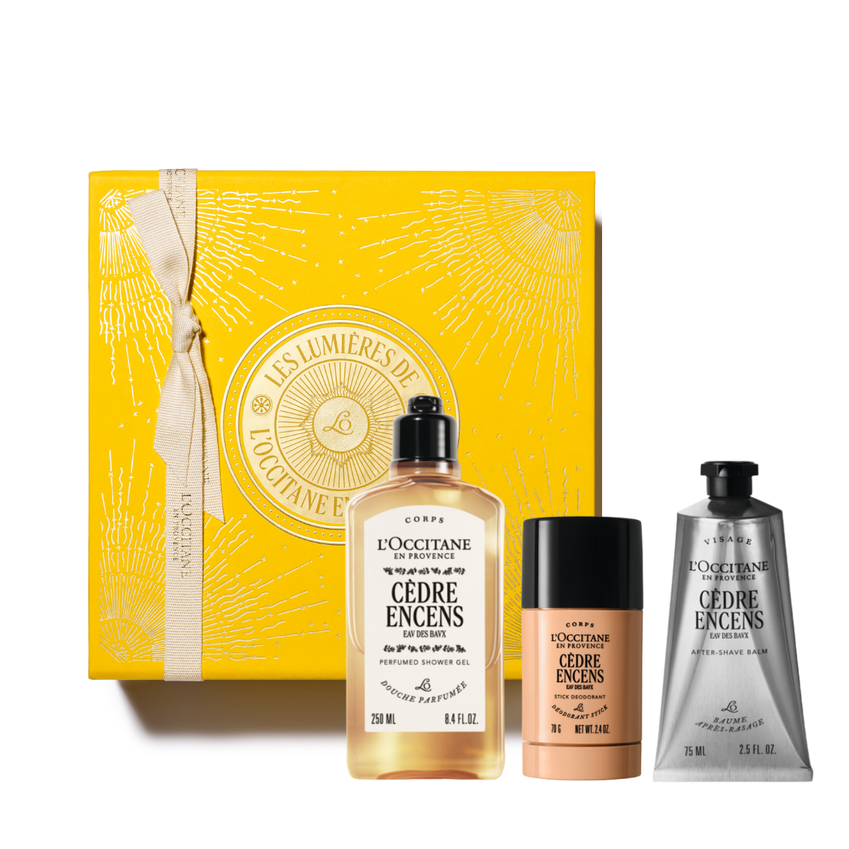 Poklon set za mušku rutinu sa Cèdre Encens notama