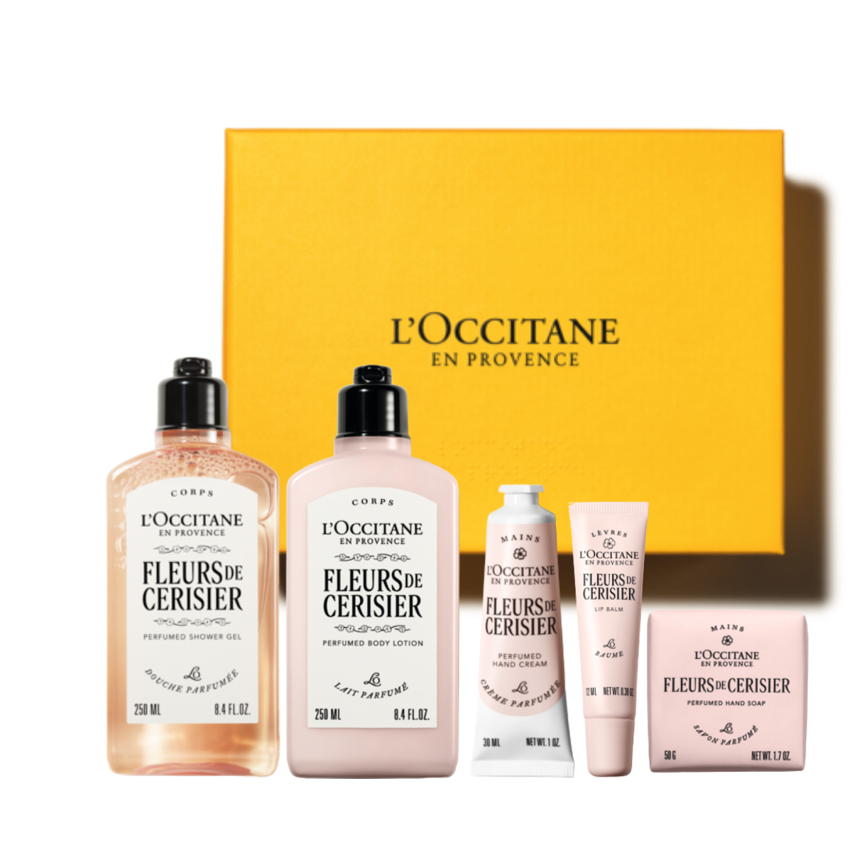 Fleur de Cerisier poklon set – nežnost cveta trešnje