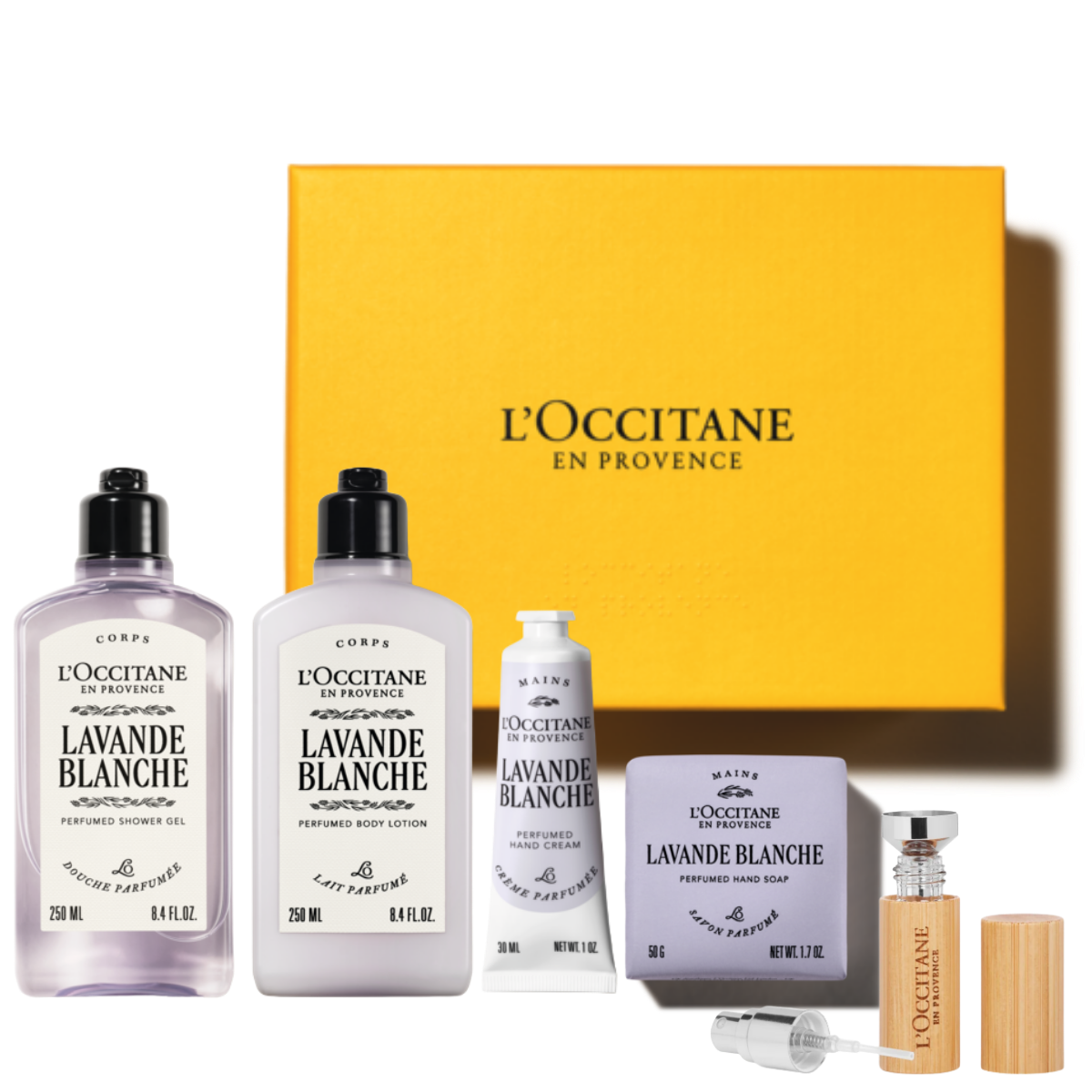 Lavande Blanche poklon set – opuštajući ritual nege