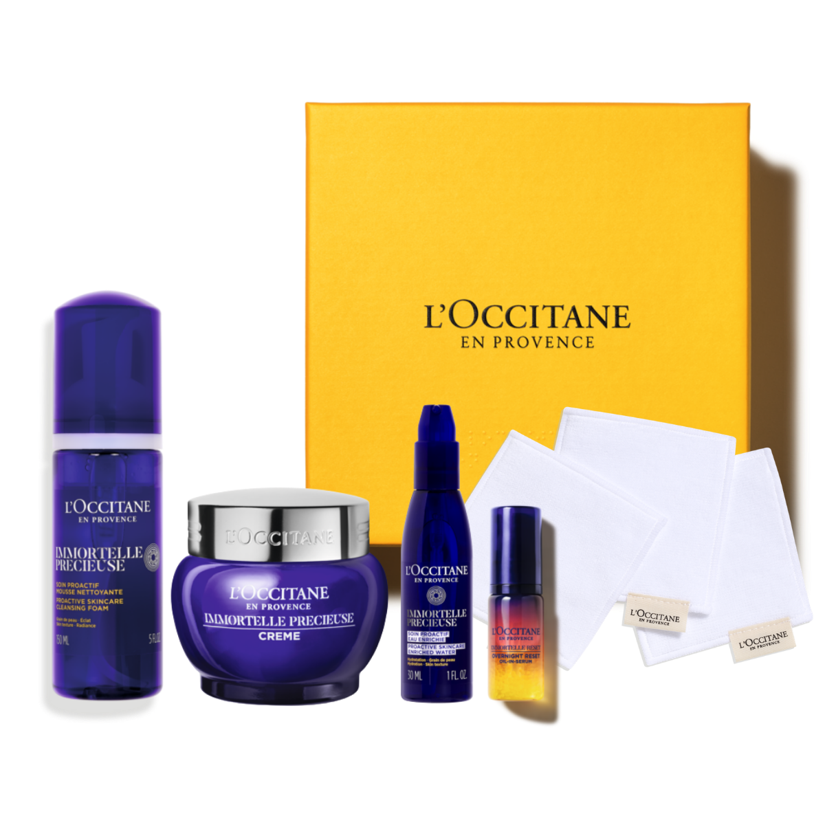 Immortelle Précieuse poklon set – kompletan anti-age ritual