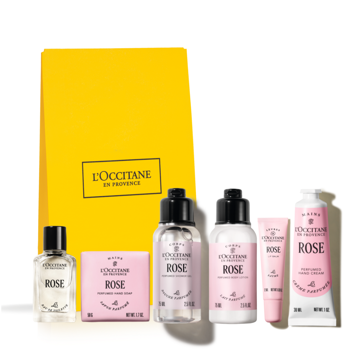 Poklon set za negu sa mirisom ruže