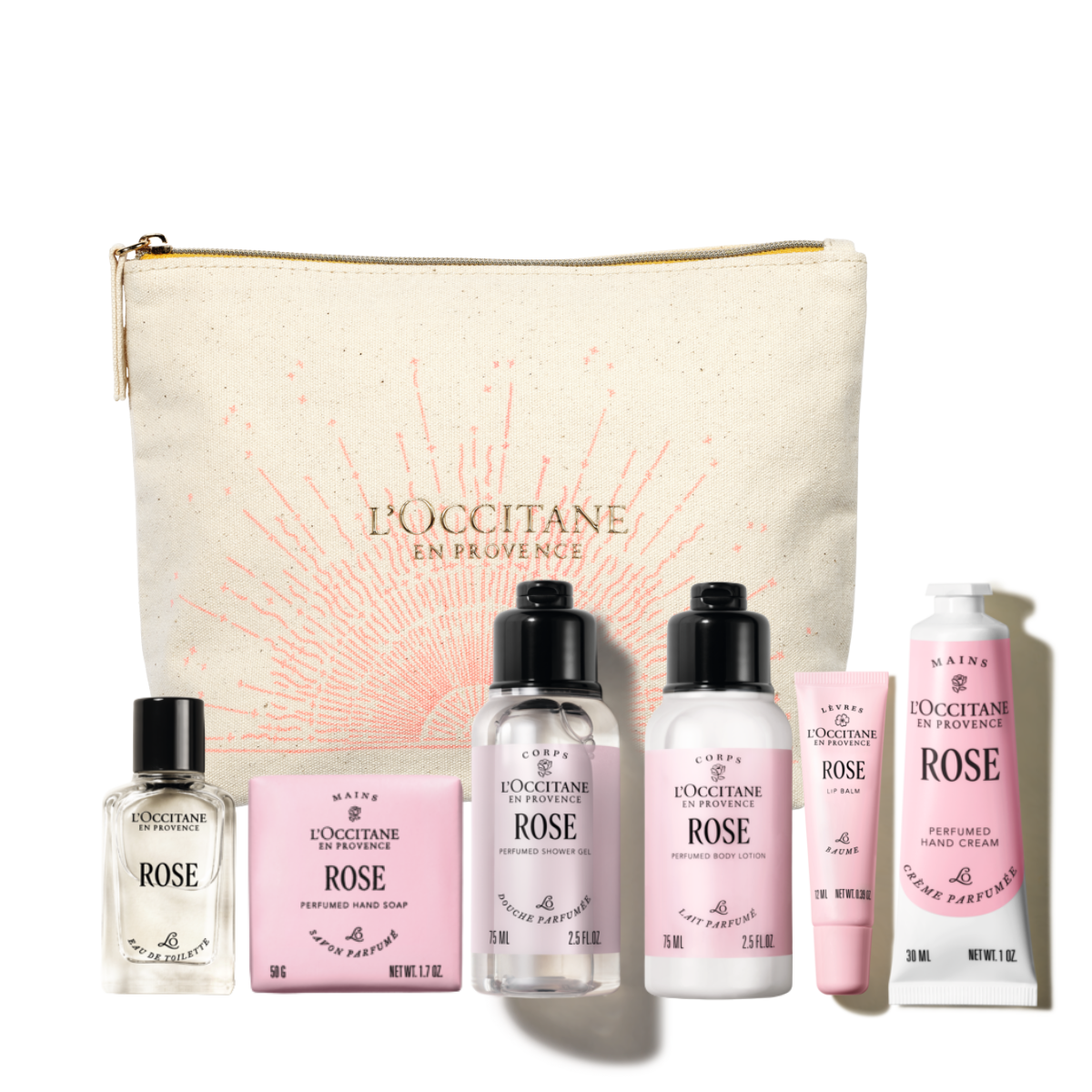 Poklon set za negu sa mirisom ruže
