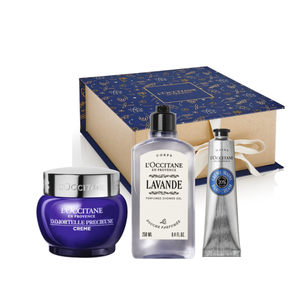 Poklon set Immortelle Precious i Lavande za negu lica i tela