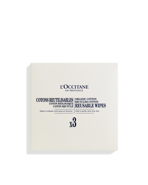POKLON Set od 3 L'Occitane pamučna tupfera za negu lica