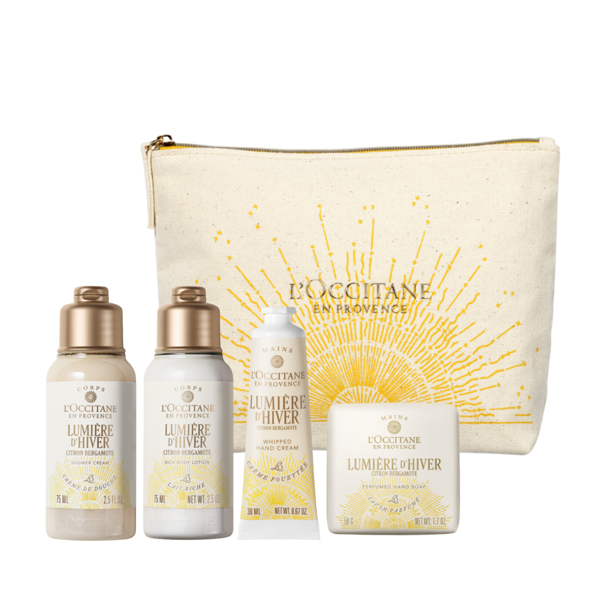 Lumière d’Hiver poklon set – Zimski sjaj i nežnost