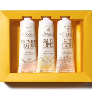 Poklon set krema za ruke – Zimski trio mirisa