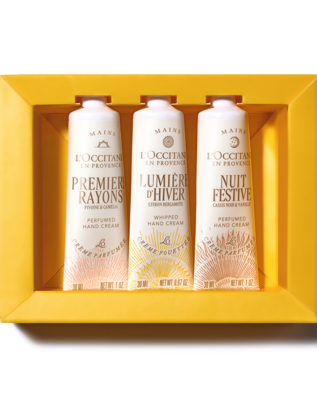 Poklon set krema za ruke – Zimski trio mirisa