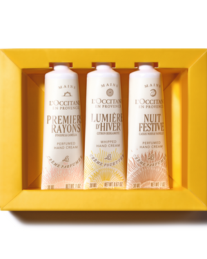 Poklon set krema za ruke – Zimski trio mirisa